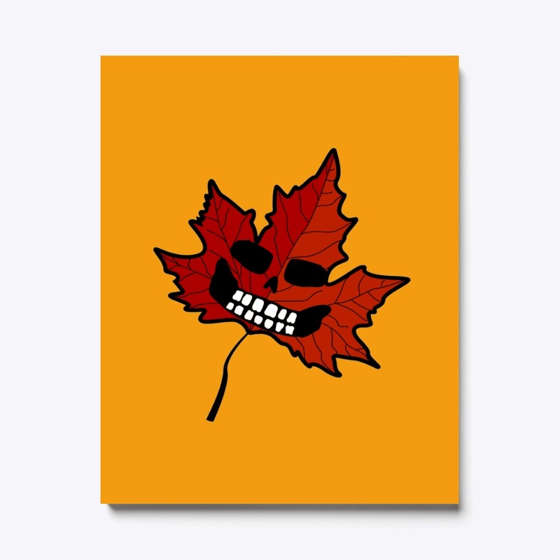 Leaf Halloween T-shirts Womens