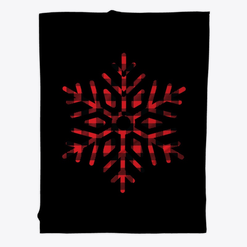 Red and Black Snowflakes 