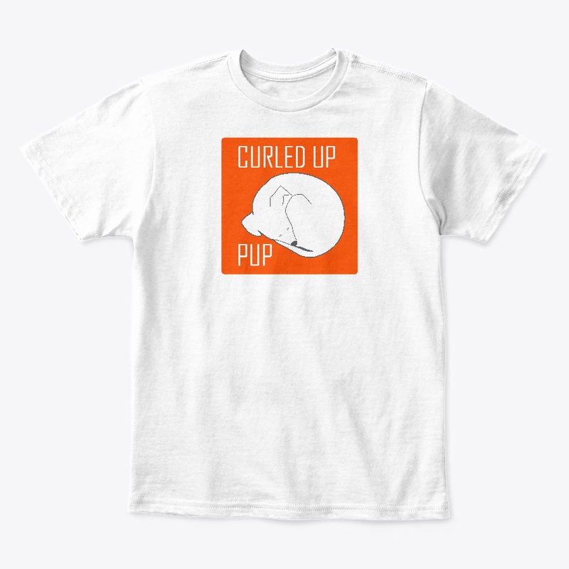 Curled Up Pup Kids Tee