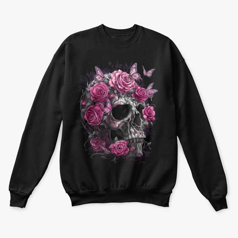 Romantic Gothic Skull