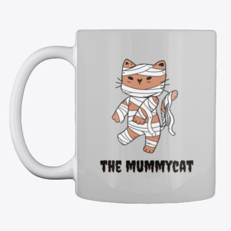 Halloween, cat, mummy