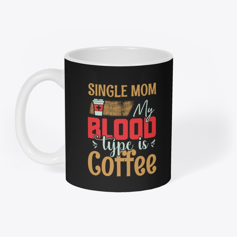 Single Mom Coffee Delights Hoodie  