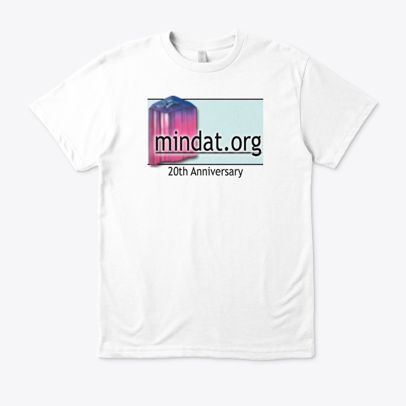 Mindat.org 20th anniversary design