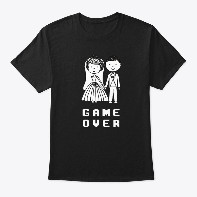 Game over, funny gaming t-shirts