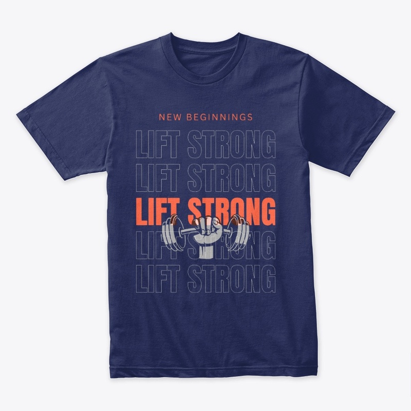 Lift Strong For 2026 Motivational Gym 
