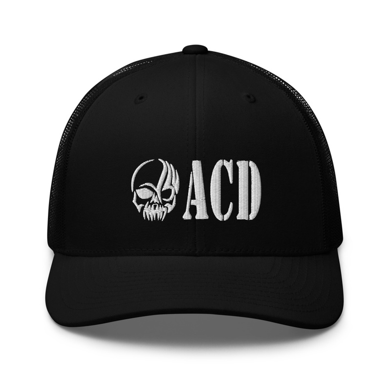 ACD - SKULL TRUCKER CAP