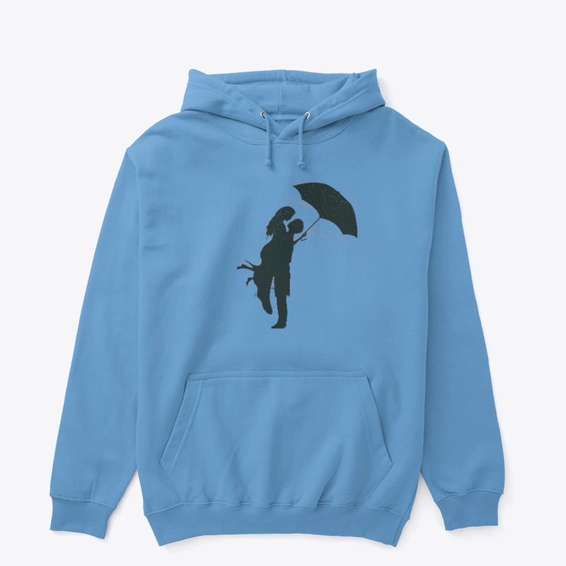 Love in the sky hoodie