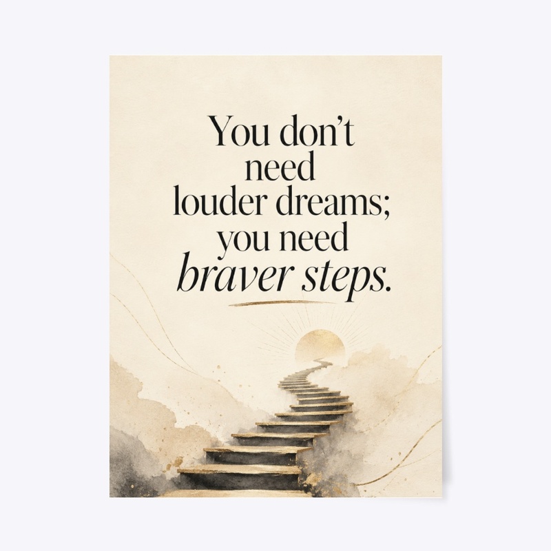 Braver Steps Wall Art