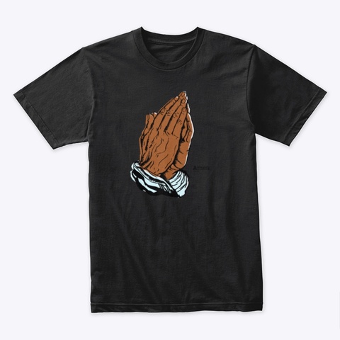 Amen Black T-Shirt Front