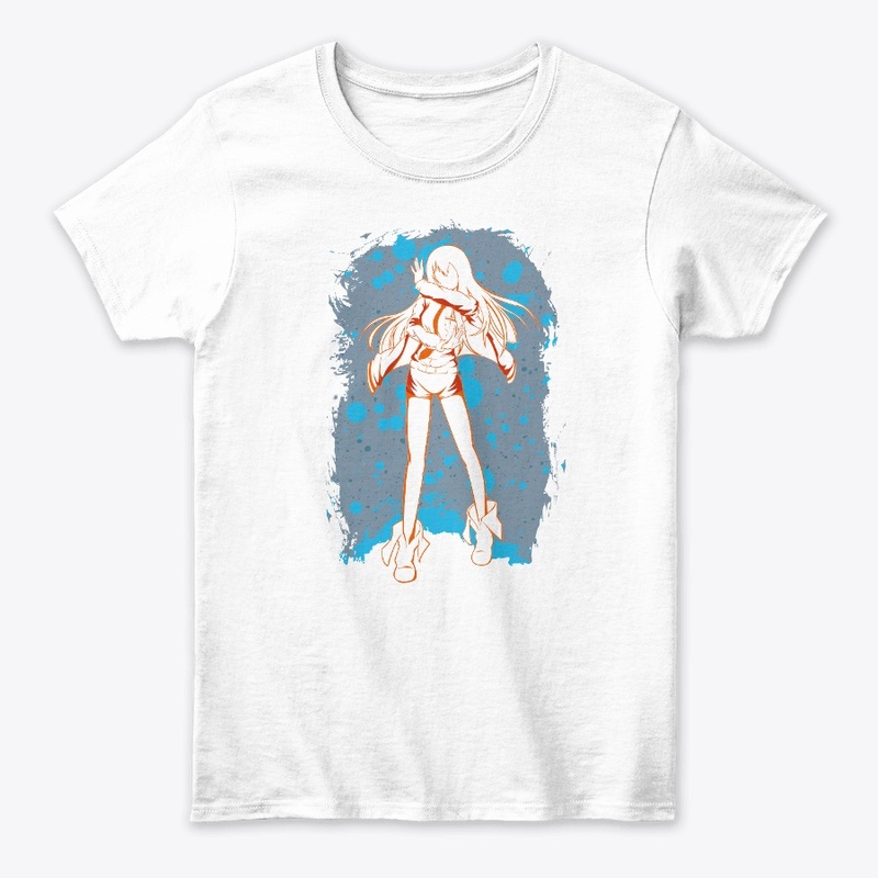 Magical Girl Anime Womens Tee