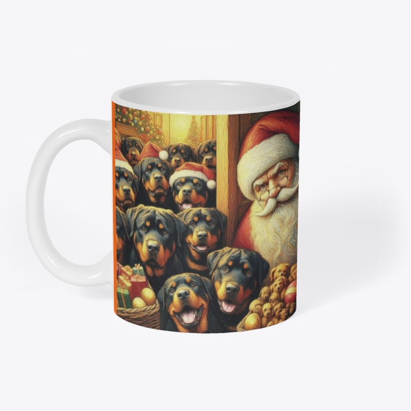 Rottweilers & Santa