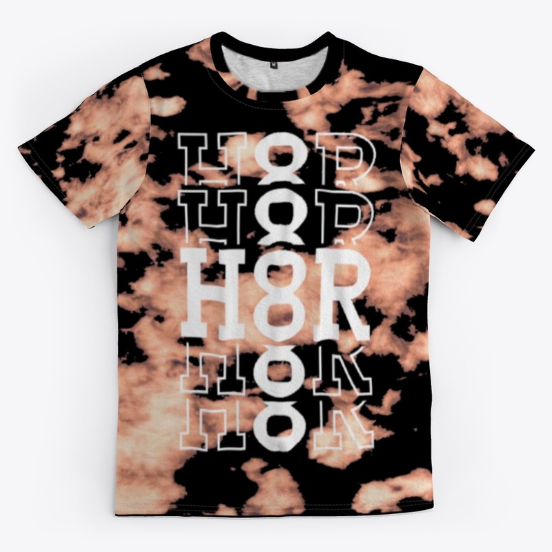 H8R Bleach Dye t-shirt