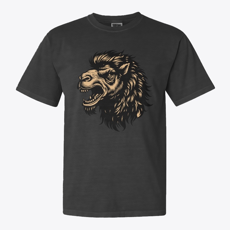 Intense Camel Illustration