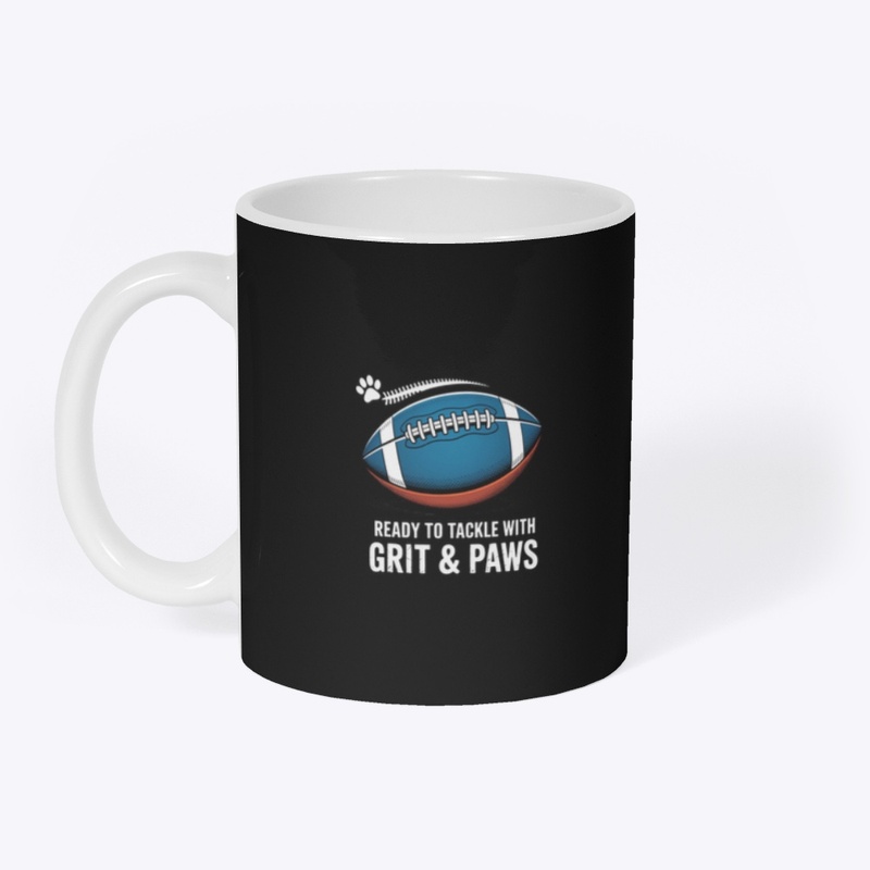 Ready to Tackle with Grit & Paws Shirt 