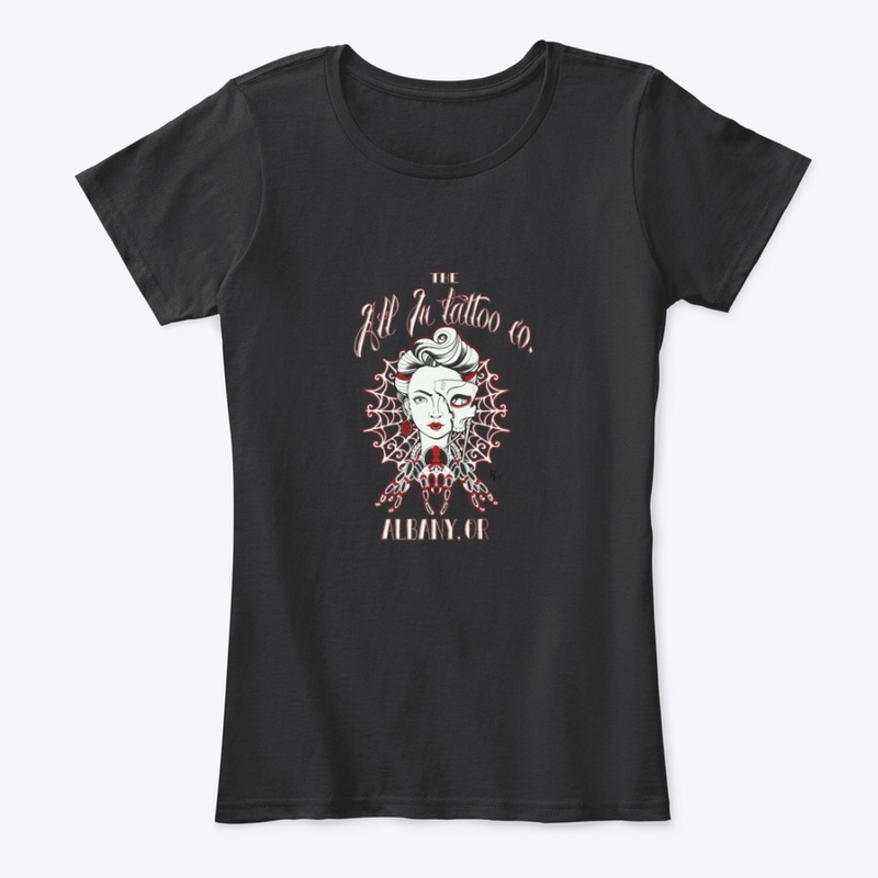 The all In tattoo co. Spiders web 