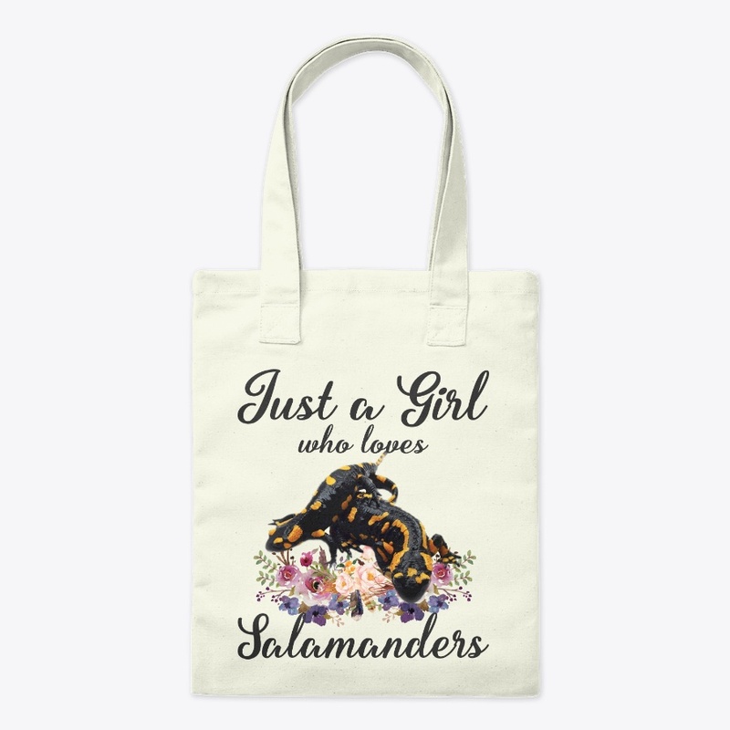 Girl Loves Salamanders Flower Style