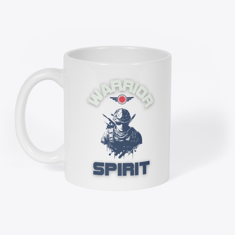 WARRIOR SPIRIT - Bold Patriotic Tee