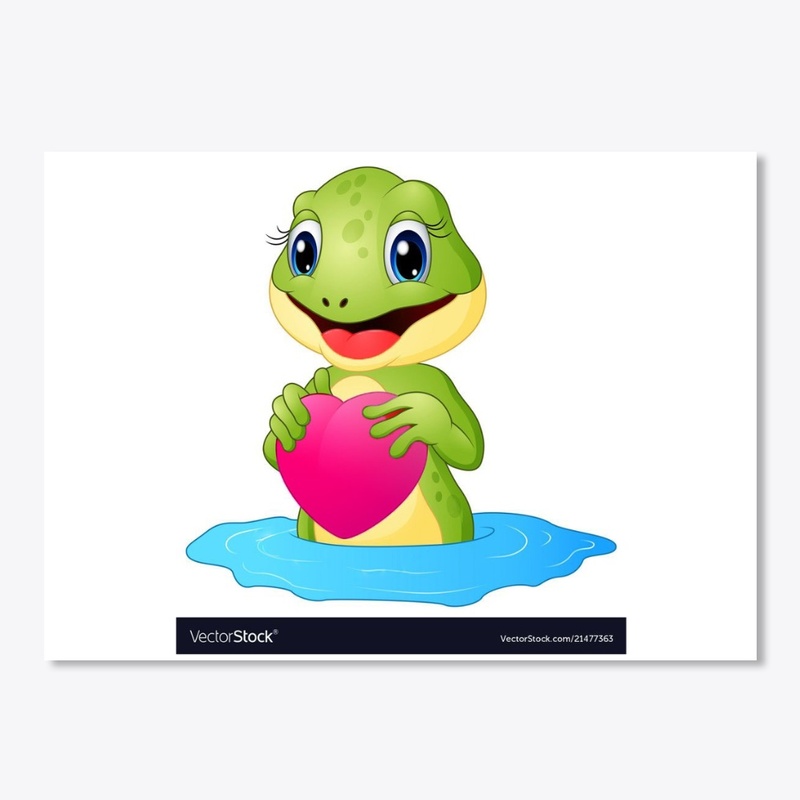 frog prints on asseccrioes&t-shirts 