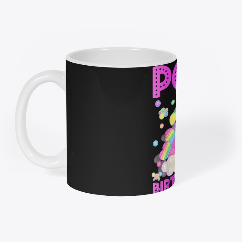 9th Birthday Unicorn Fidget Pop It