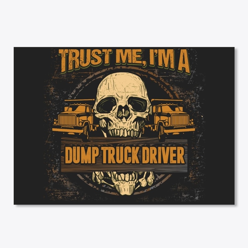 Awesome Dump Truck Driver Mask