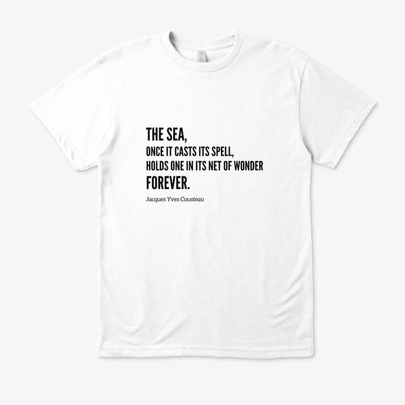 The sea forever white
