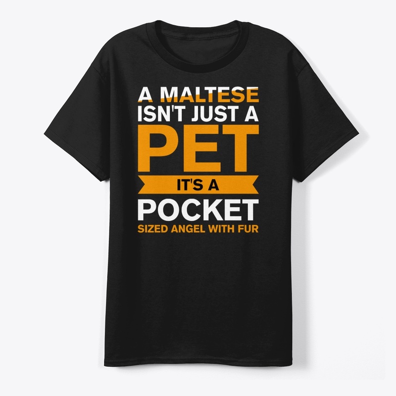 A Maltese Dog t shirt 