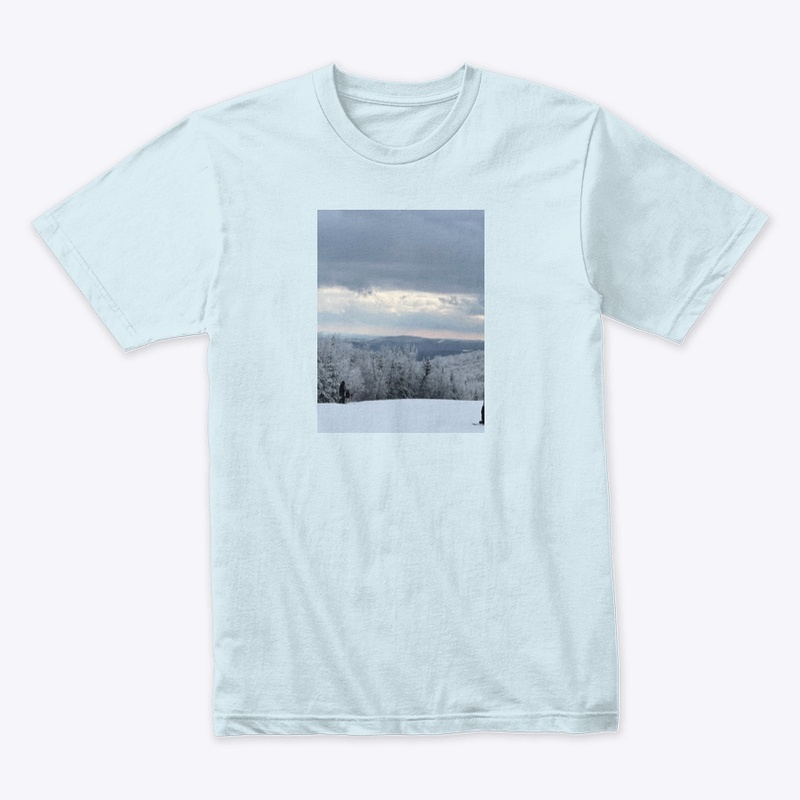 Breathtaking Winter Vermont Skyline