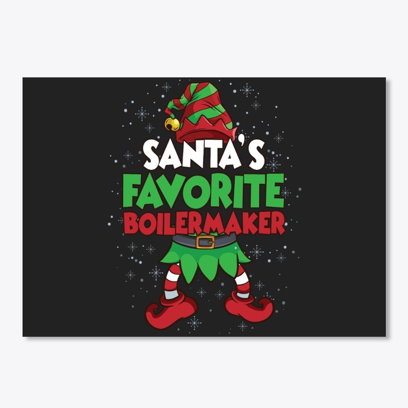 Santa's Favorite Boilermaker Hoodie