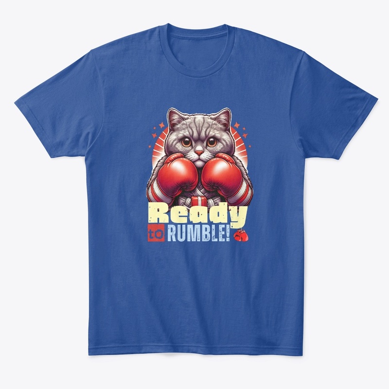 Ready to Rumble Boxing Cat Tee