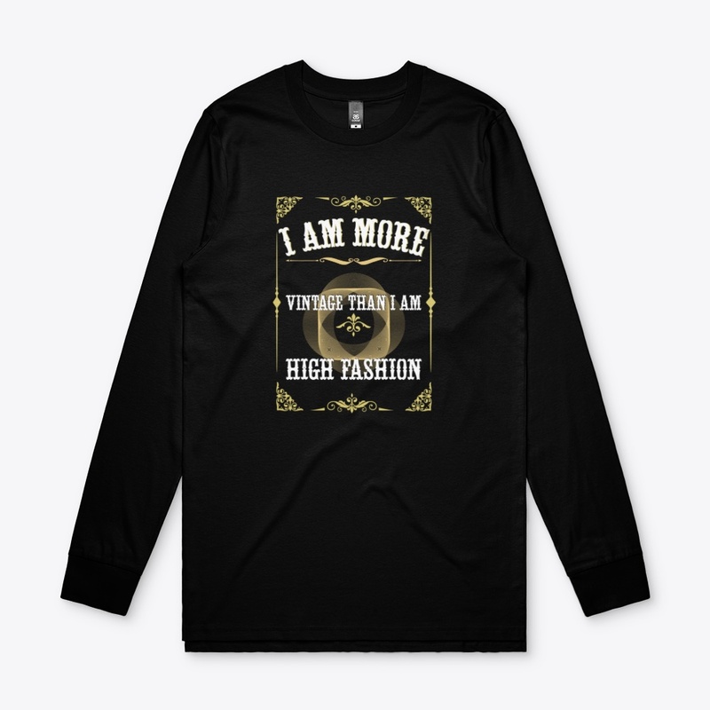 I am more vintage