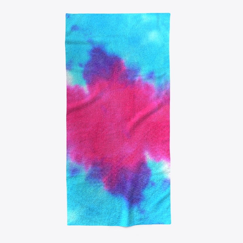 Tie-Dye Blue + Pink