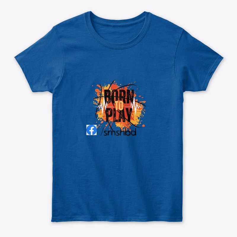 Born to play textual dress for all