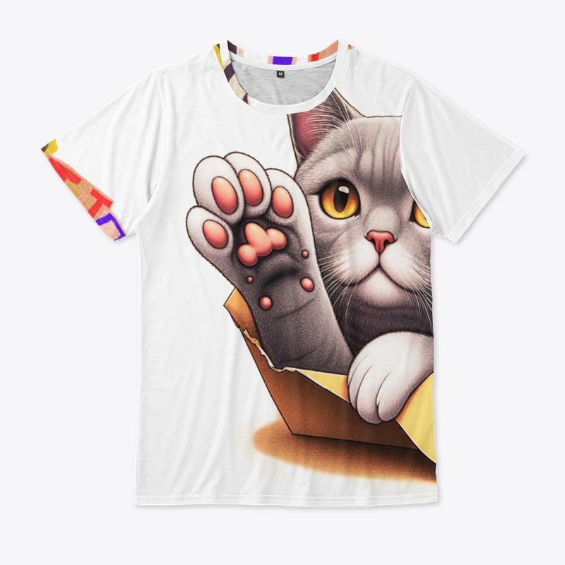 cat cute t shirt