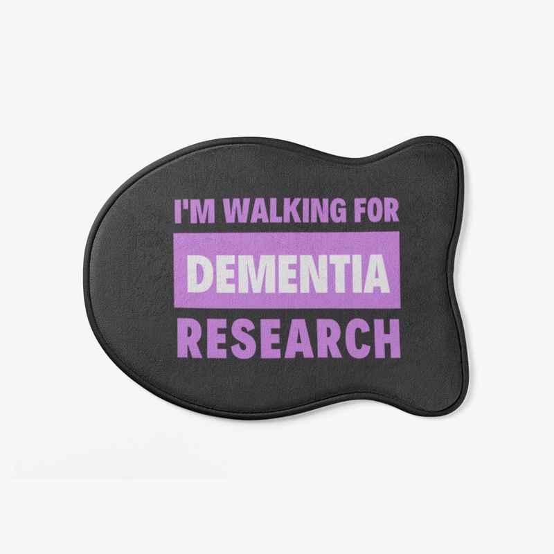 Walk for Dementia Research Cat Feed Mat