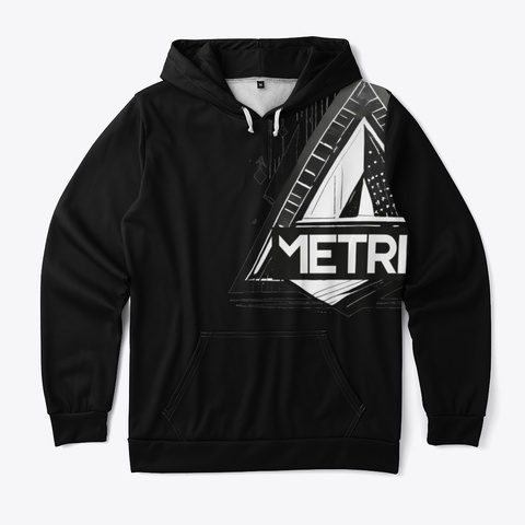 Metric Black T-Shirt Front