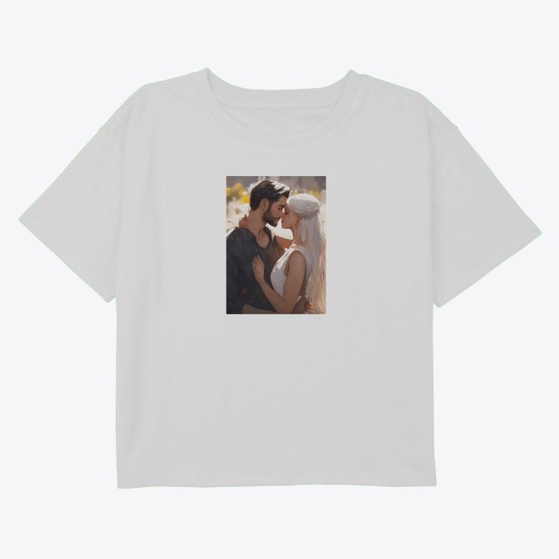 Printed crop t-shirt 