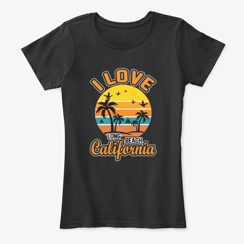 Long Beach California - Summer T  Shirt 