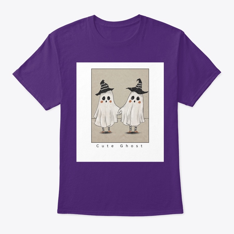 Cute ghost t-shirt nice design