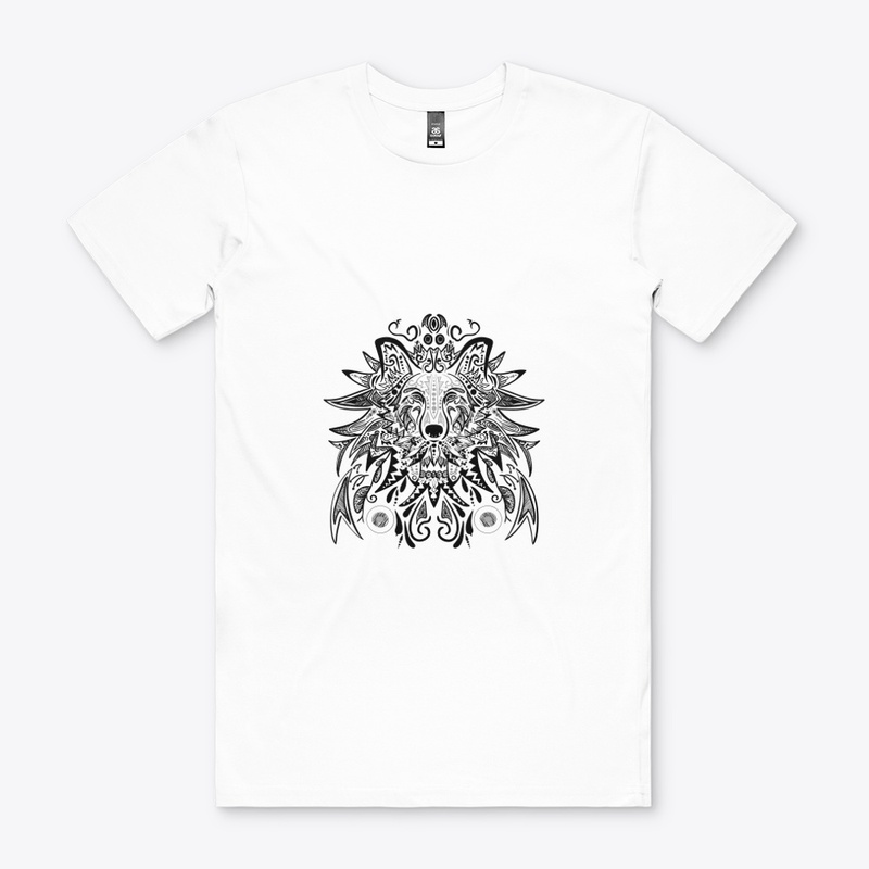 King Of Lion  : "Dark Black t-shirt"