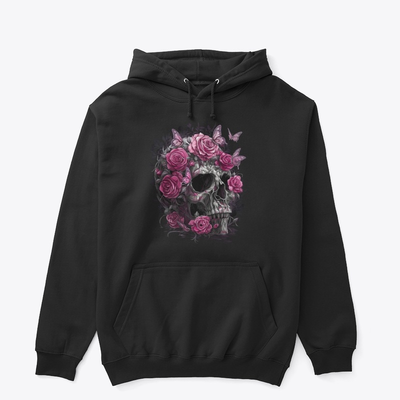 Romantic Gothic Skull