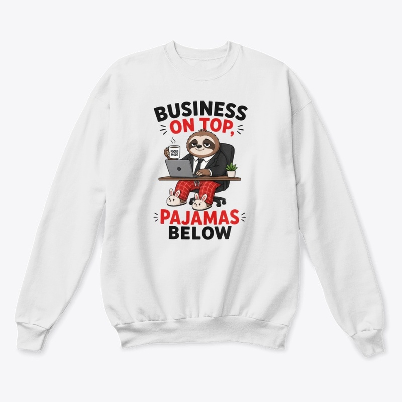 Business On Top Pajamas Below