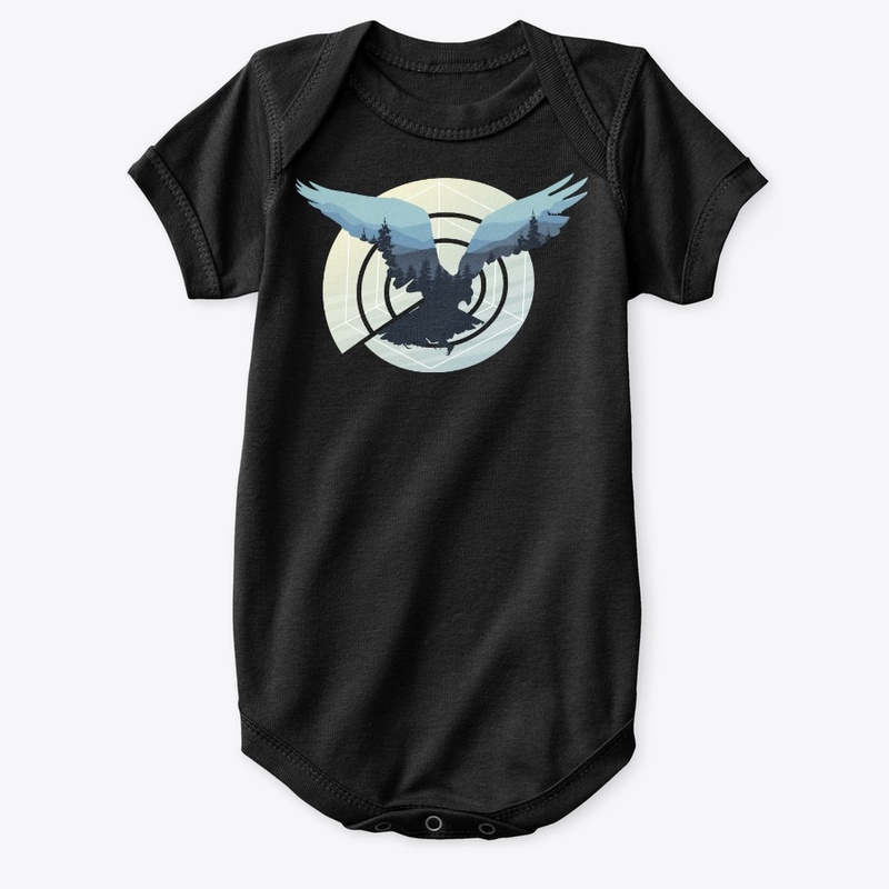Bird Mom, Bird Dad Abstract Style
