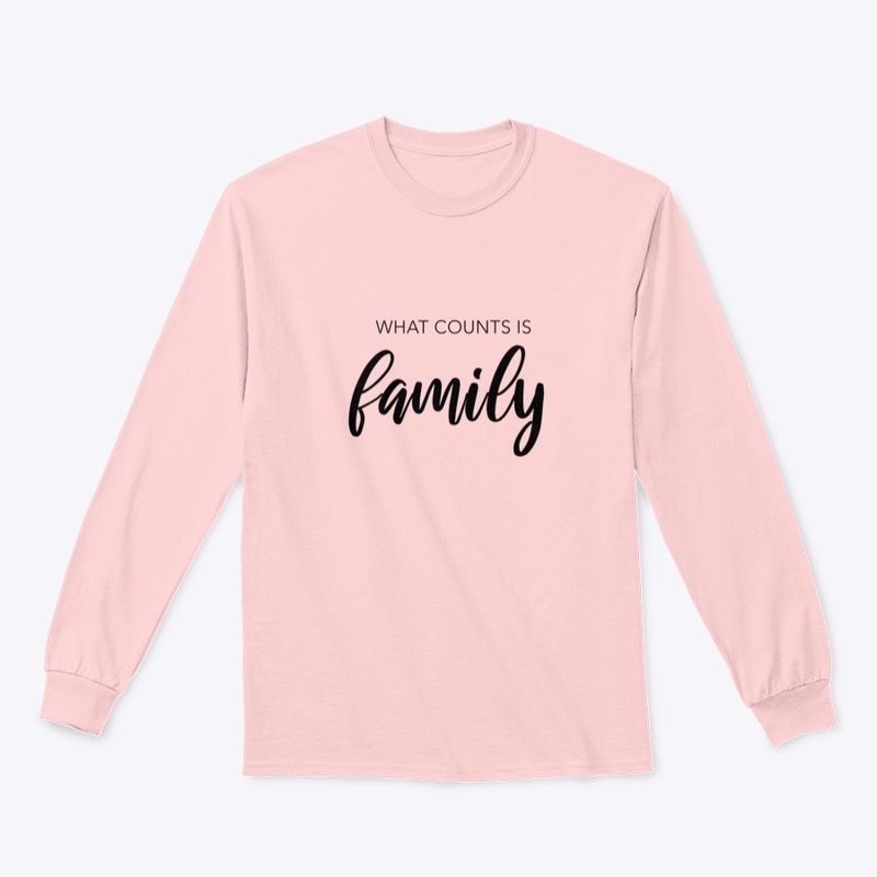 Quote. What counts is family