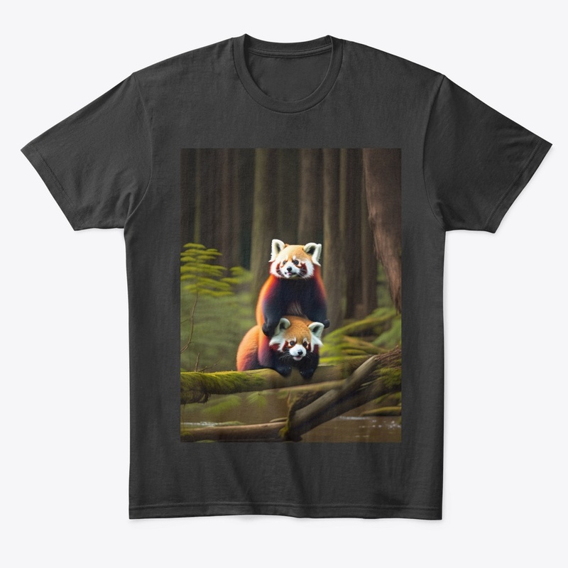 red panda rollin