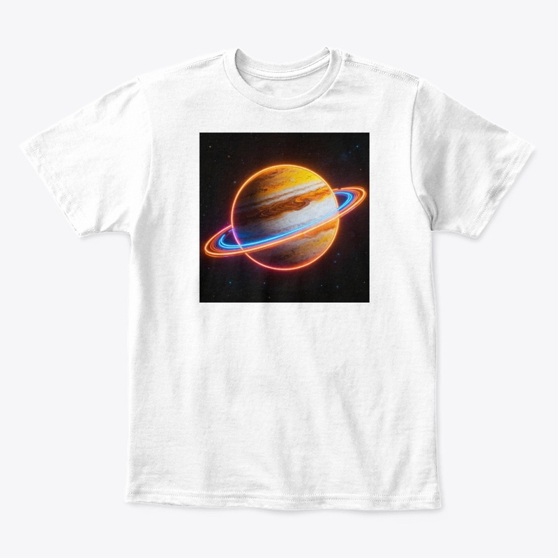 Neon Jupiter: Swirling Bands