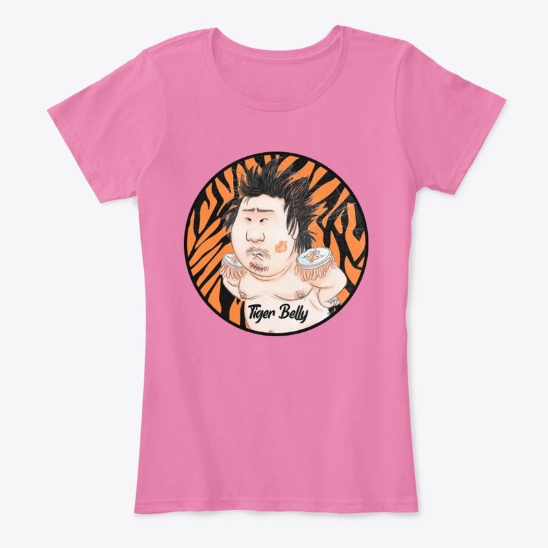 FUNNY TIGER BELLY