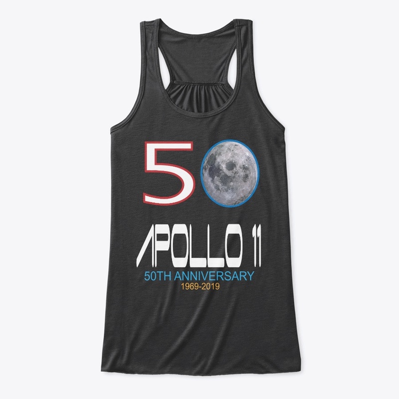 Apollo 11 50TH Anniversary Moon T-Shirt