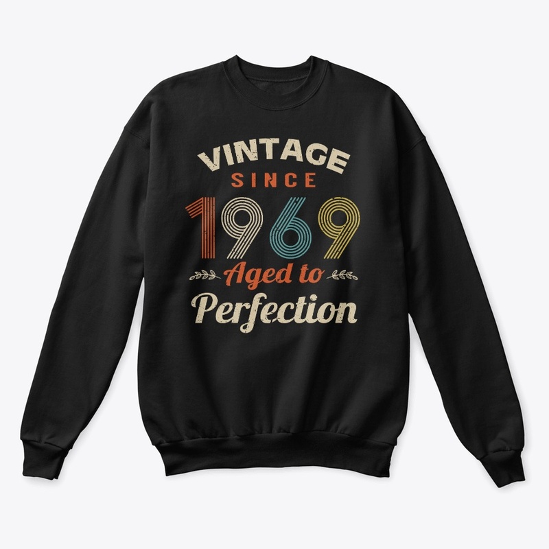 Vintage Since 1969 Birthday Gift T Shirt