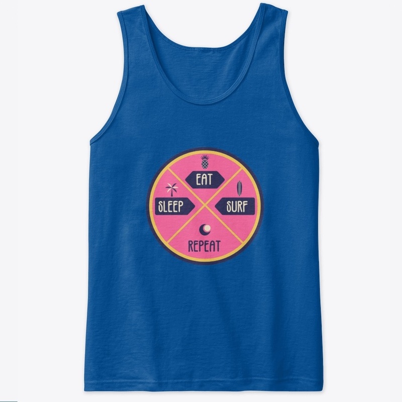 Eat Sleep Surf Repeat Shirt, Perfect