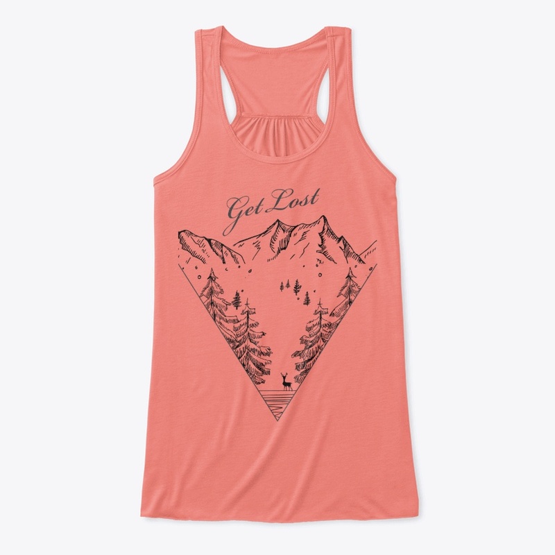 Get Lost Mountains t-shirt 
